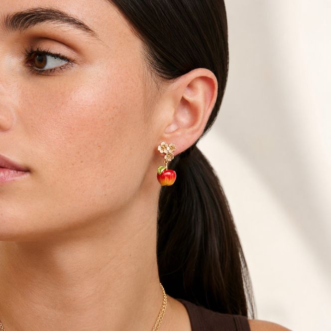 Hovedbilde Fable England Apple Blossom Drop Earrings – ...