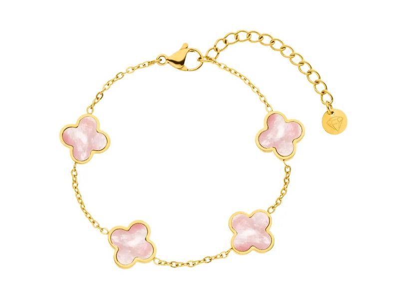 Pink Mother of Pearl armbånd
