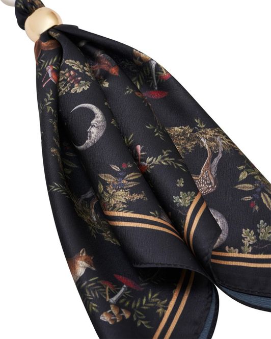 Hovedbilde Fable England Black Into the Woods Scarf Bag ...
