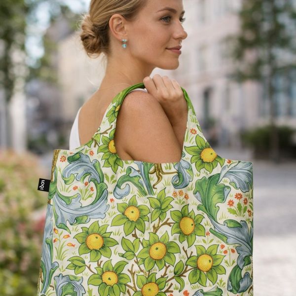 Handlenett fra LOQI – Inspirert av William Morris “Orchard Dearle”