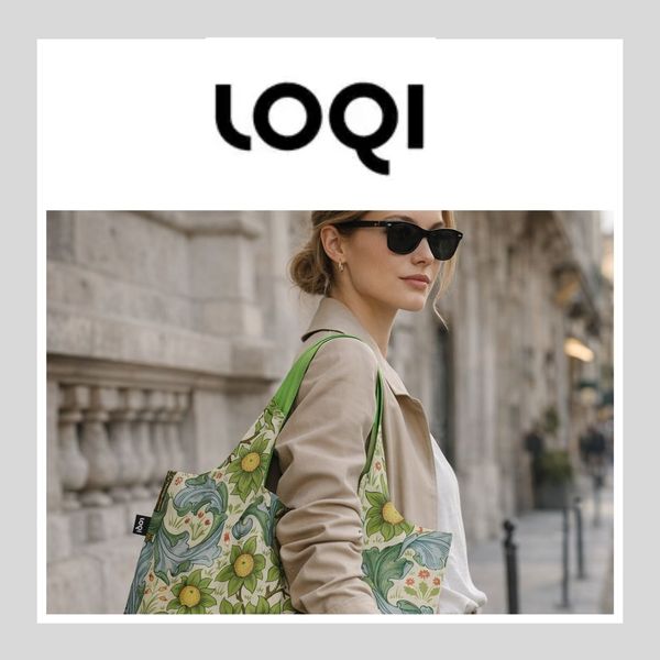 Oppdag LOQI handlenett og accessories – bærekraftige, resirkulerte og vannavstøtende vesker med kunstneriske design. Perfekt til shopping, reise og gaver.