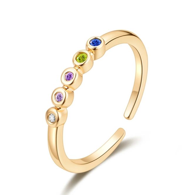 Hovedbilde Nora Norway Bubble Ring – justerbar ring ...